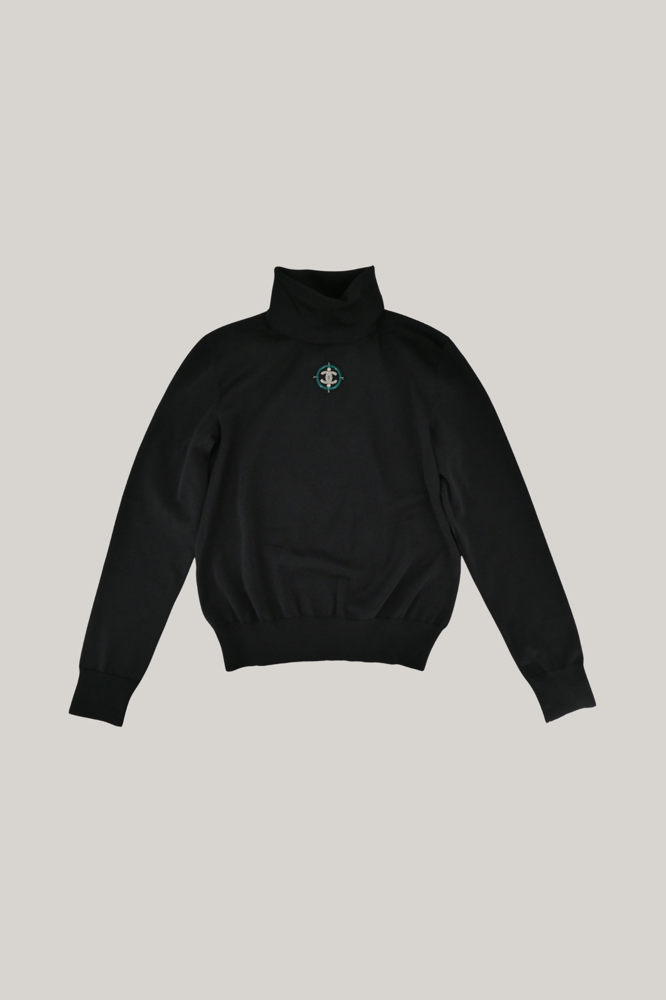 Chanel Black Turtleneck (FR 38)