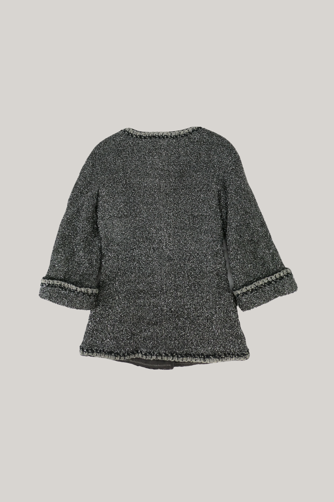 2014 Chanel Metallic Fantasy Tweed Jacket (FR 34)