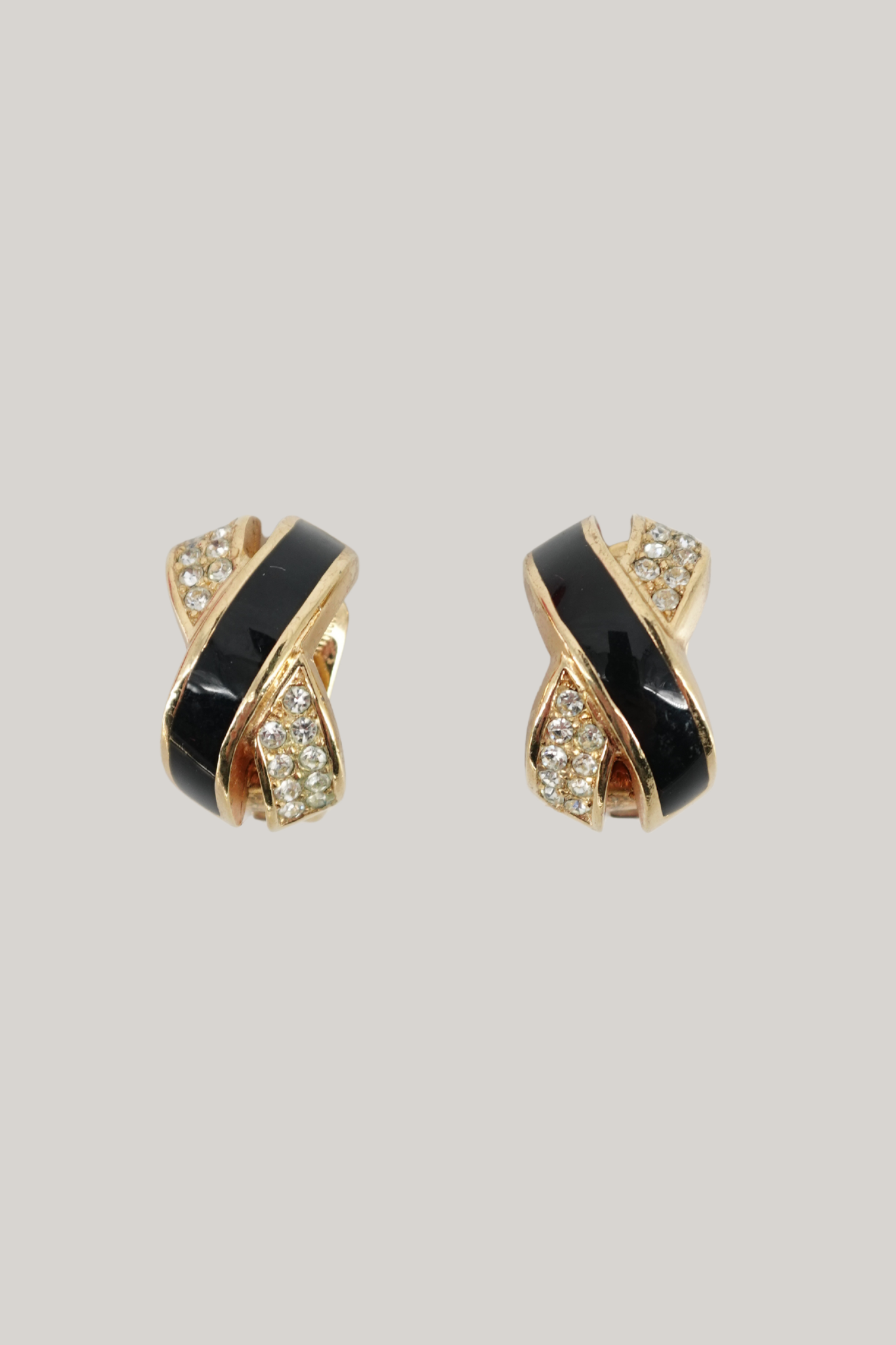 Vintage Christian Dior Gold Earrings