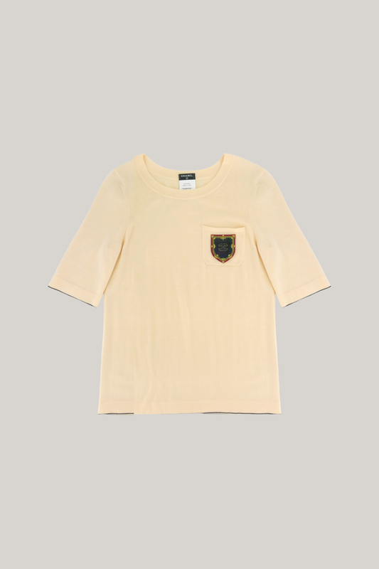 Chanel Cream Top