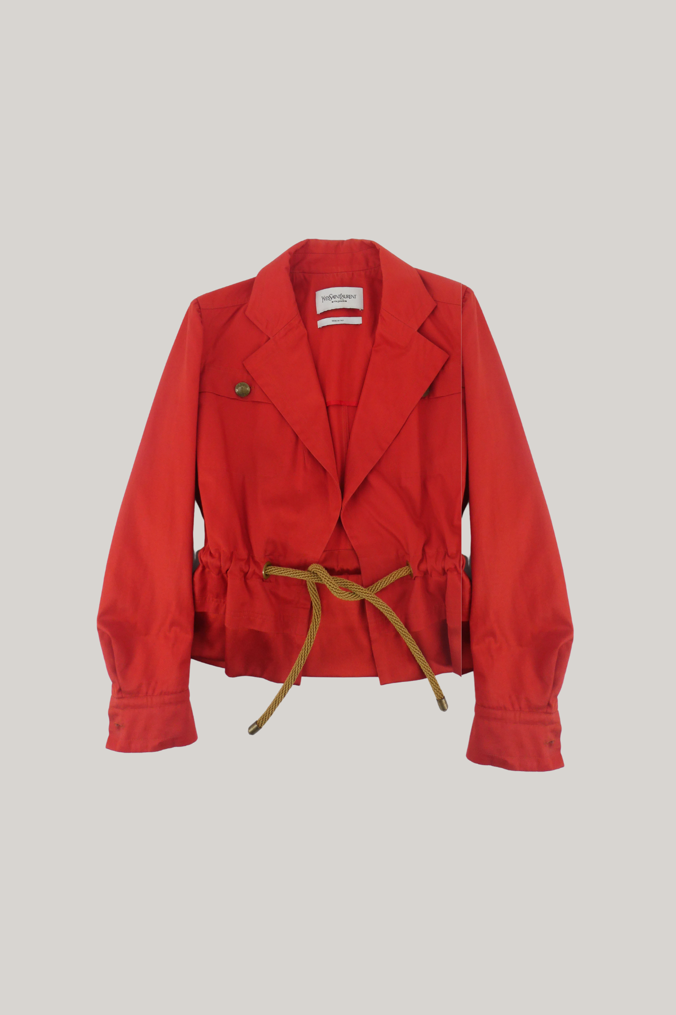 Yves Saint Laurent Red Jacket