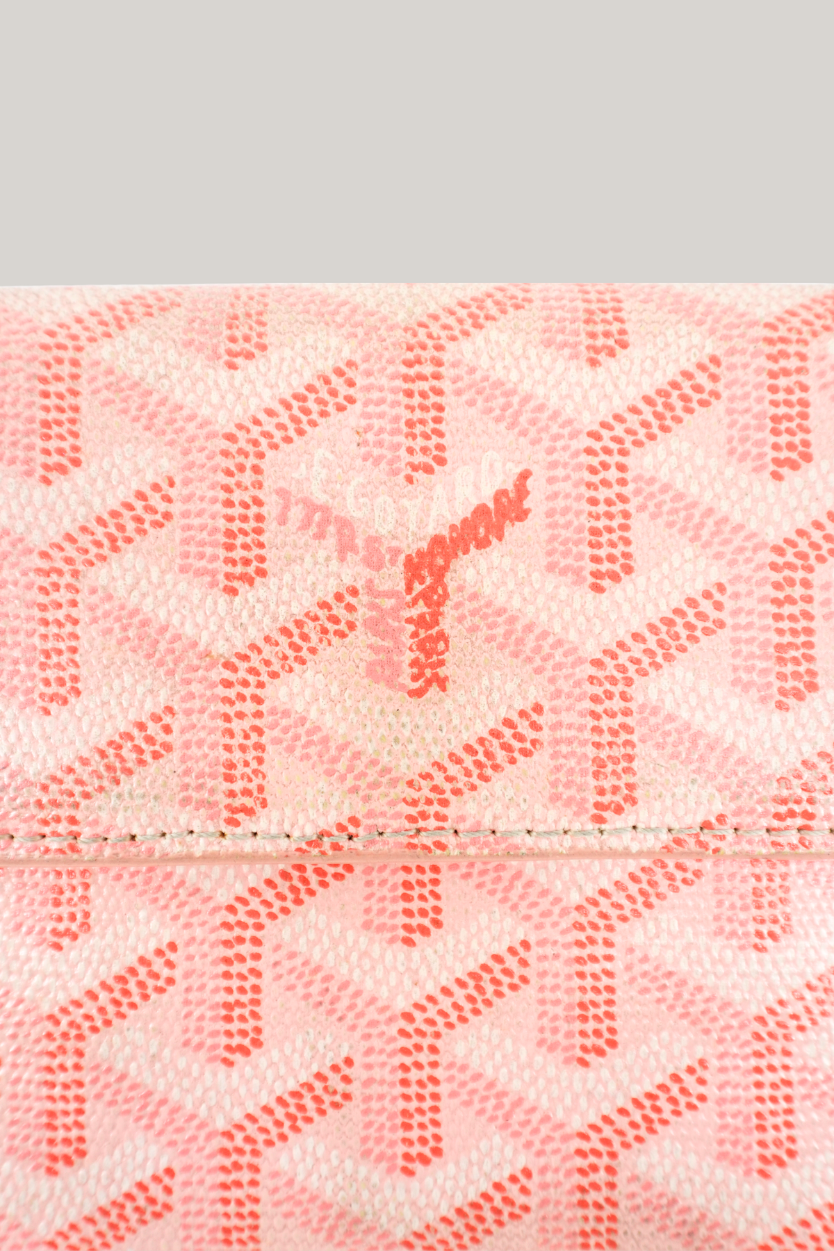 Goyard Pink Compact Wallet
