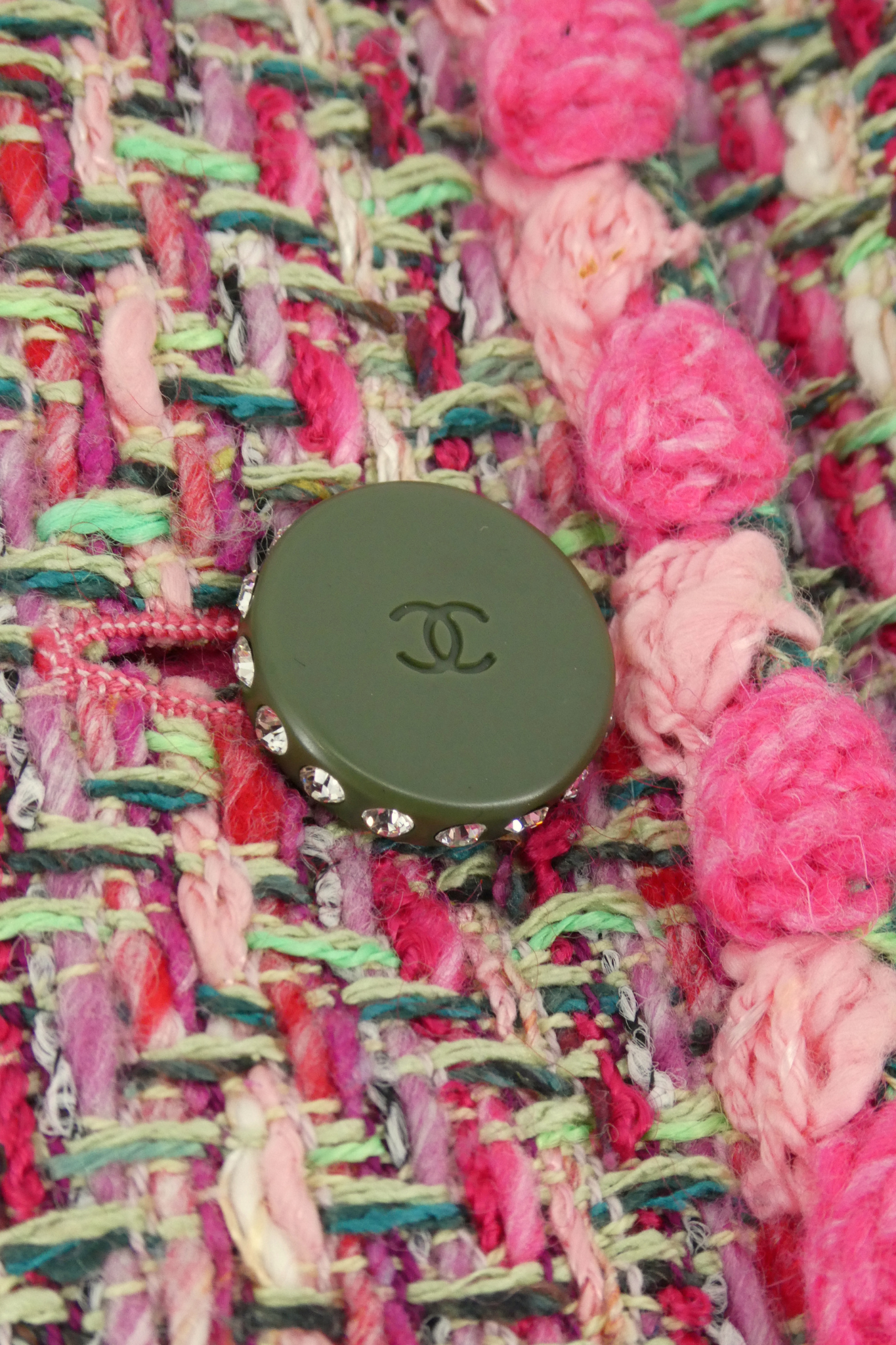 2002 Spring Chanel Pink Tweed Jacket