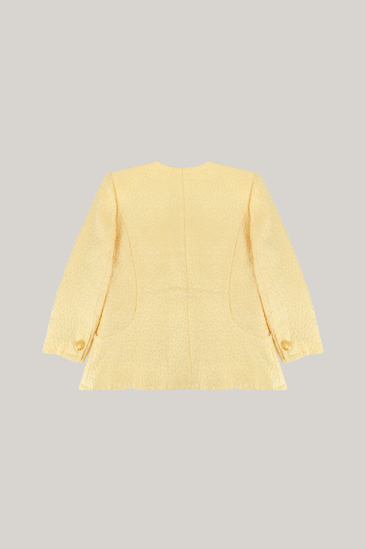 Vintage Givenchy Yellow Blazer ( FR 42 )