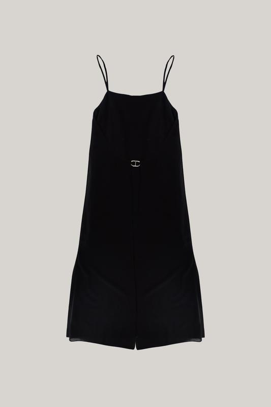 Hermes Black Maxi Dress (36)