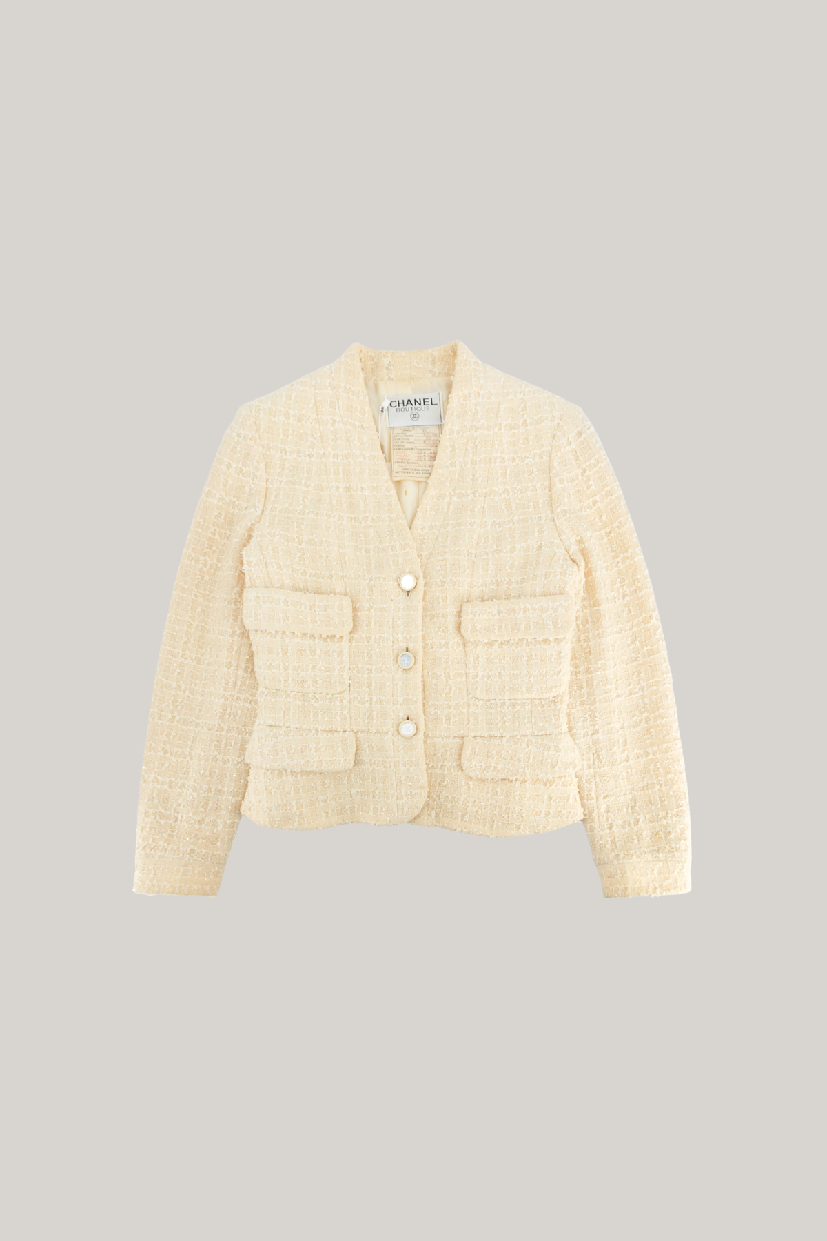 1995 Cruise Chanel Wool Blazer (FR 38)