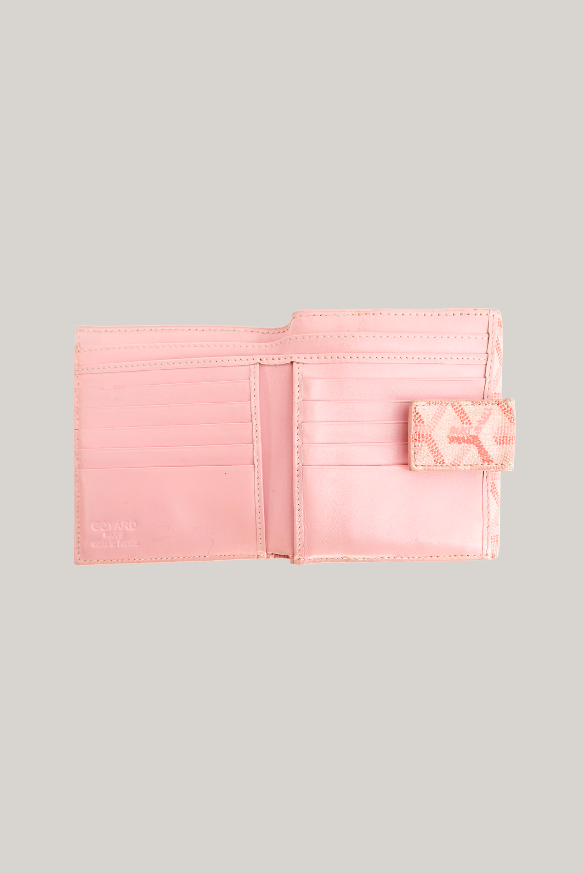 Goyard Pink Compact Wallet