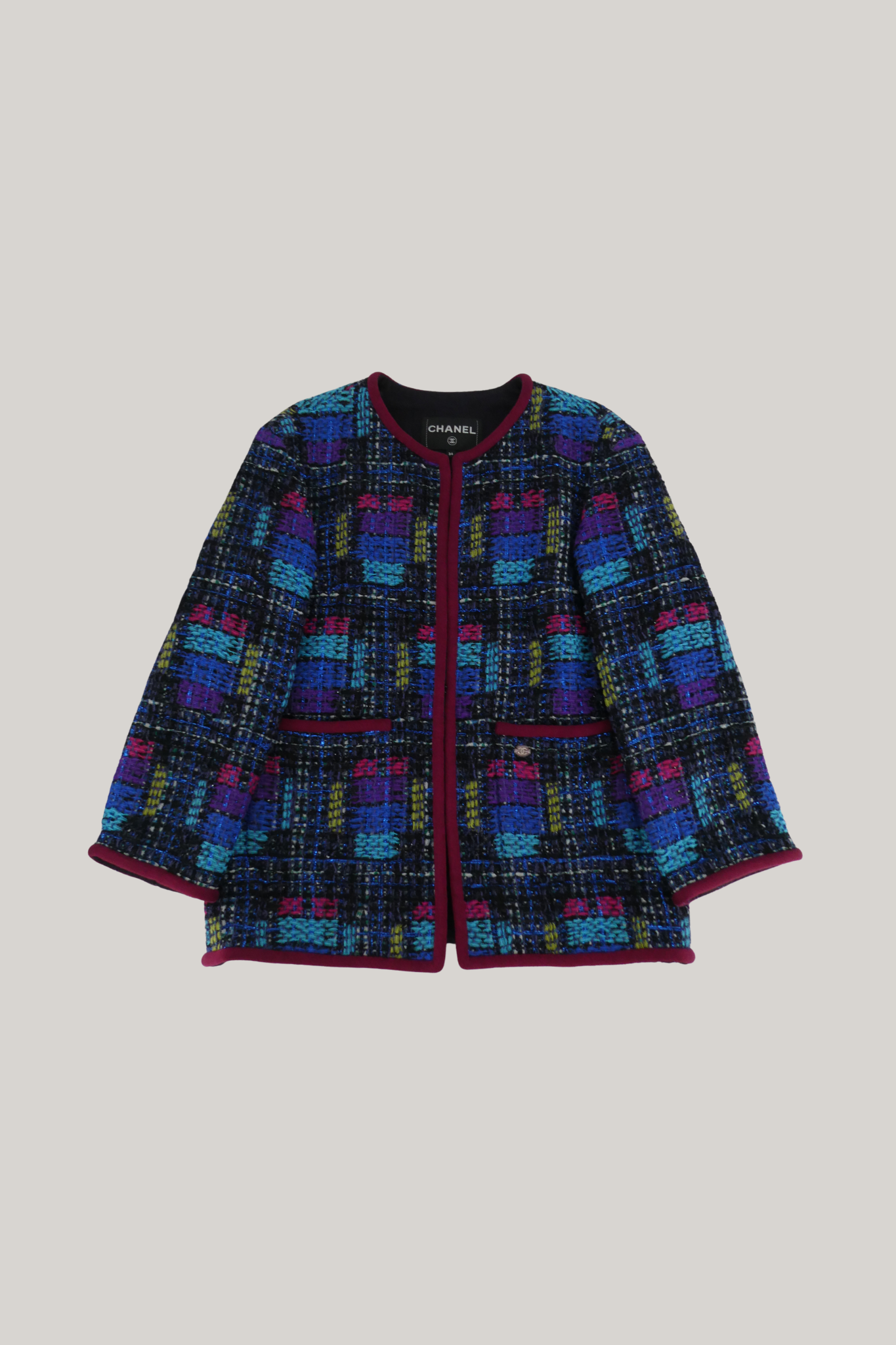 2017 Spring Chanel Printed Evening Jacket