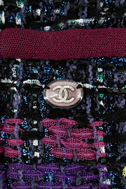 2017 Spring Chanel Printed Evening Jacket
