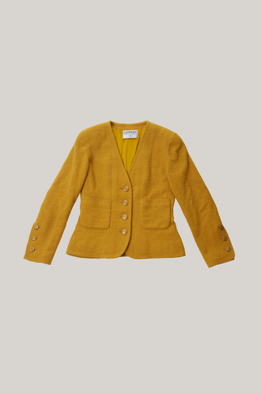 Chanel Yellow Blazer