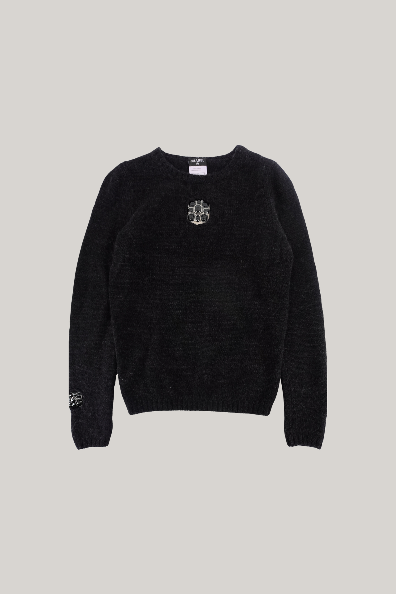 2008 Chanel Black Sweater (FR 36)