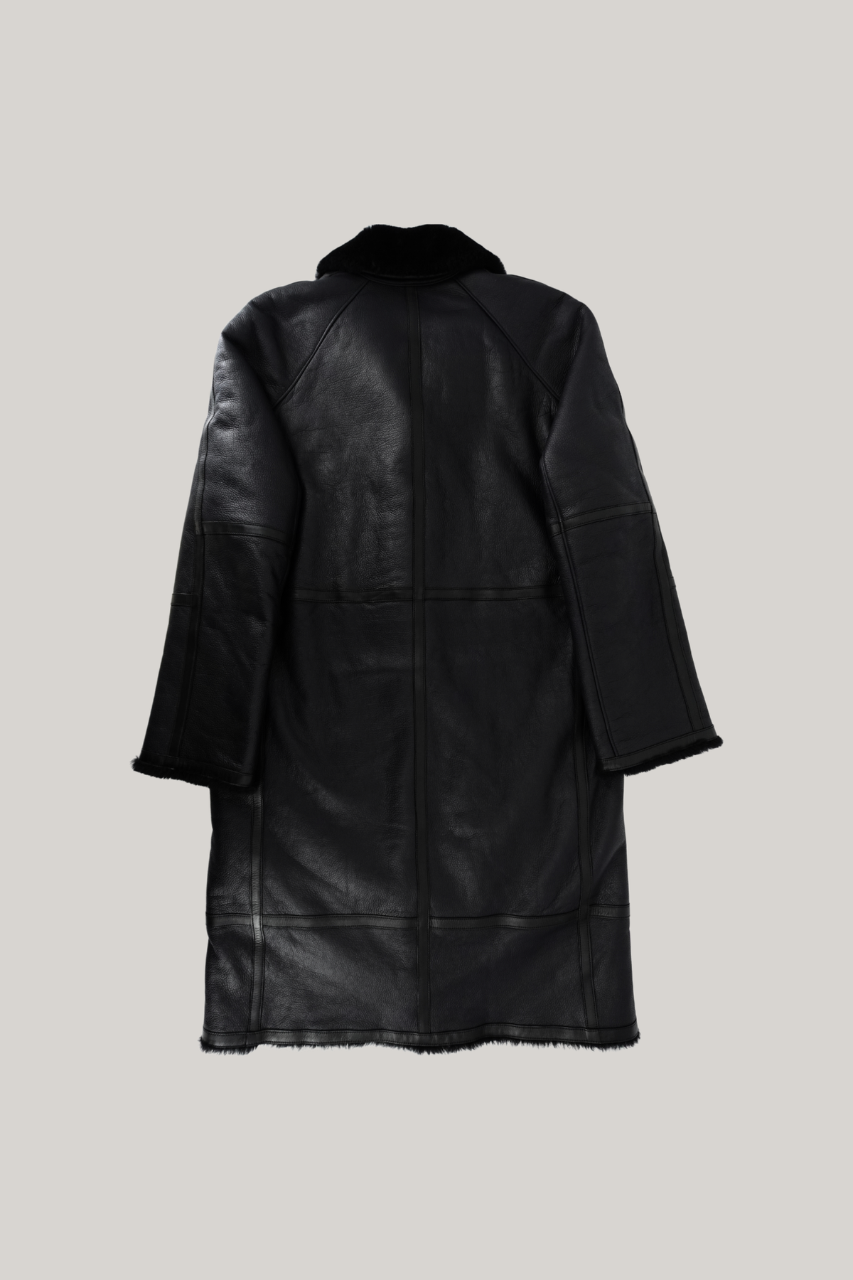 2019 Hermes Black Reversible Long Coat