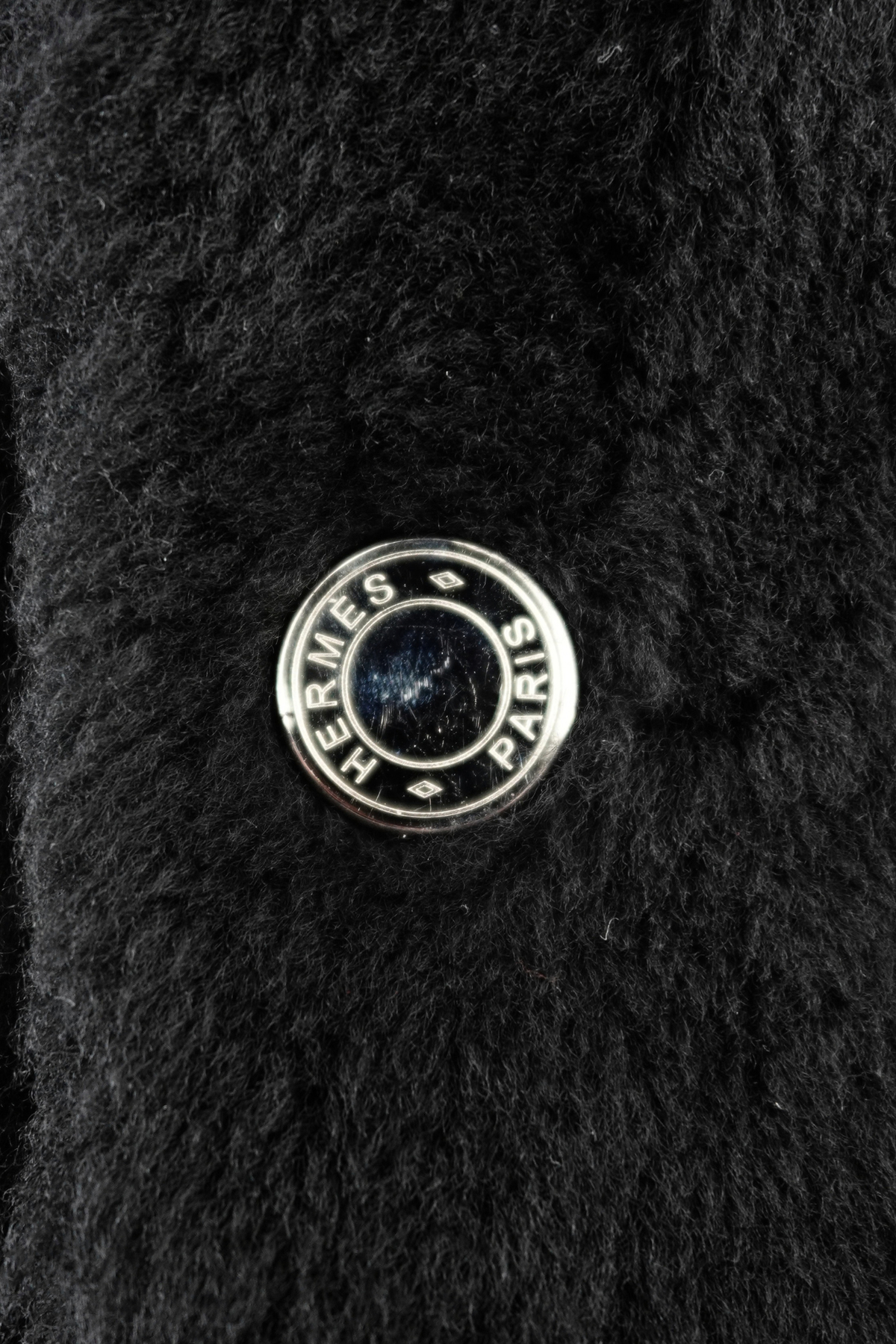 2019 Hermes Black Reversible Long Coat