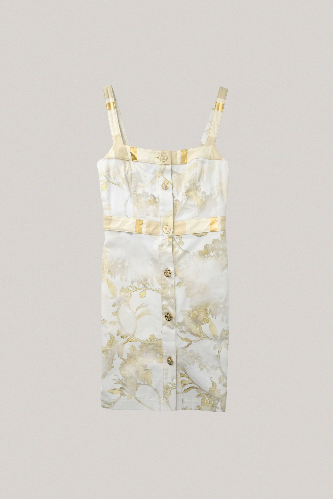 2018 Chanel Gold Dress