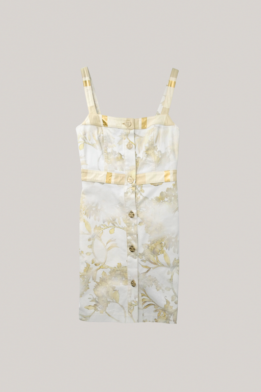 2018 Chanel Gold Dress