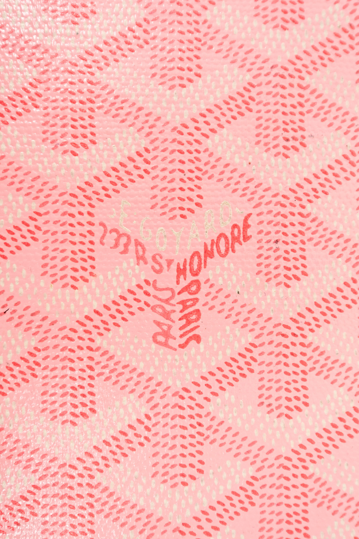 Goyard Saint Pierre Card Bifold Pink Wallet