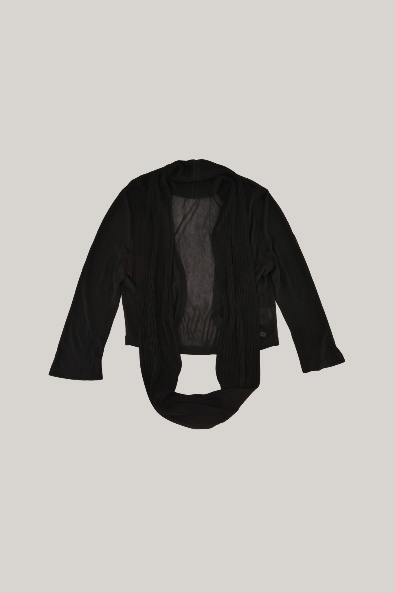 2006 Cruise Chanel Black Bolero Cardigan (FR 42)
