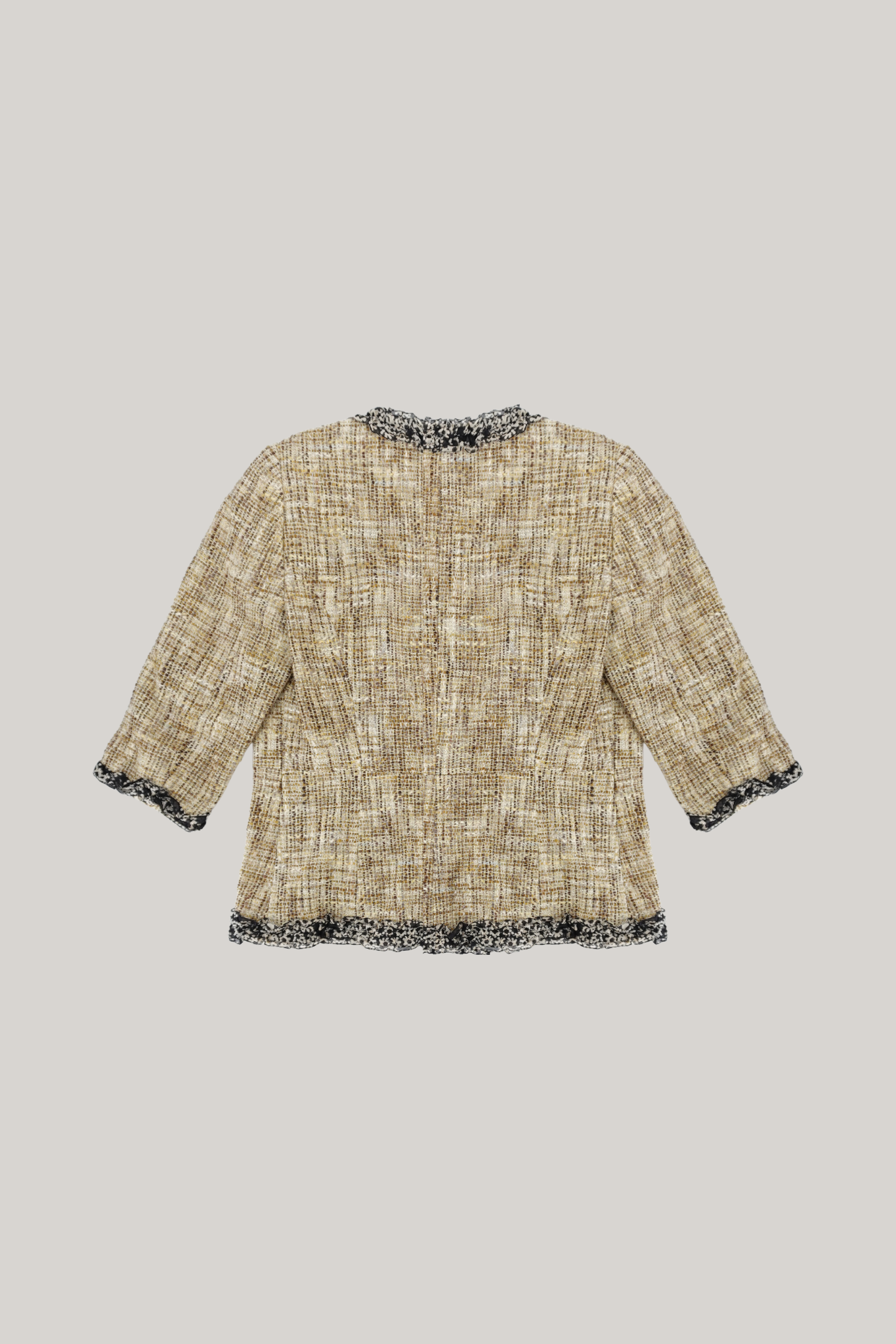 2003 Spring Chanel Tweed Jacket (FR 36)