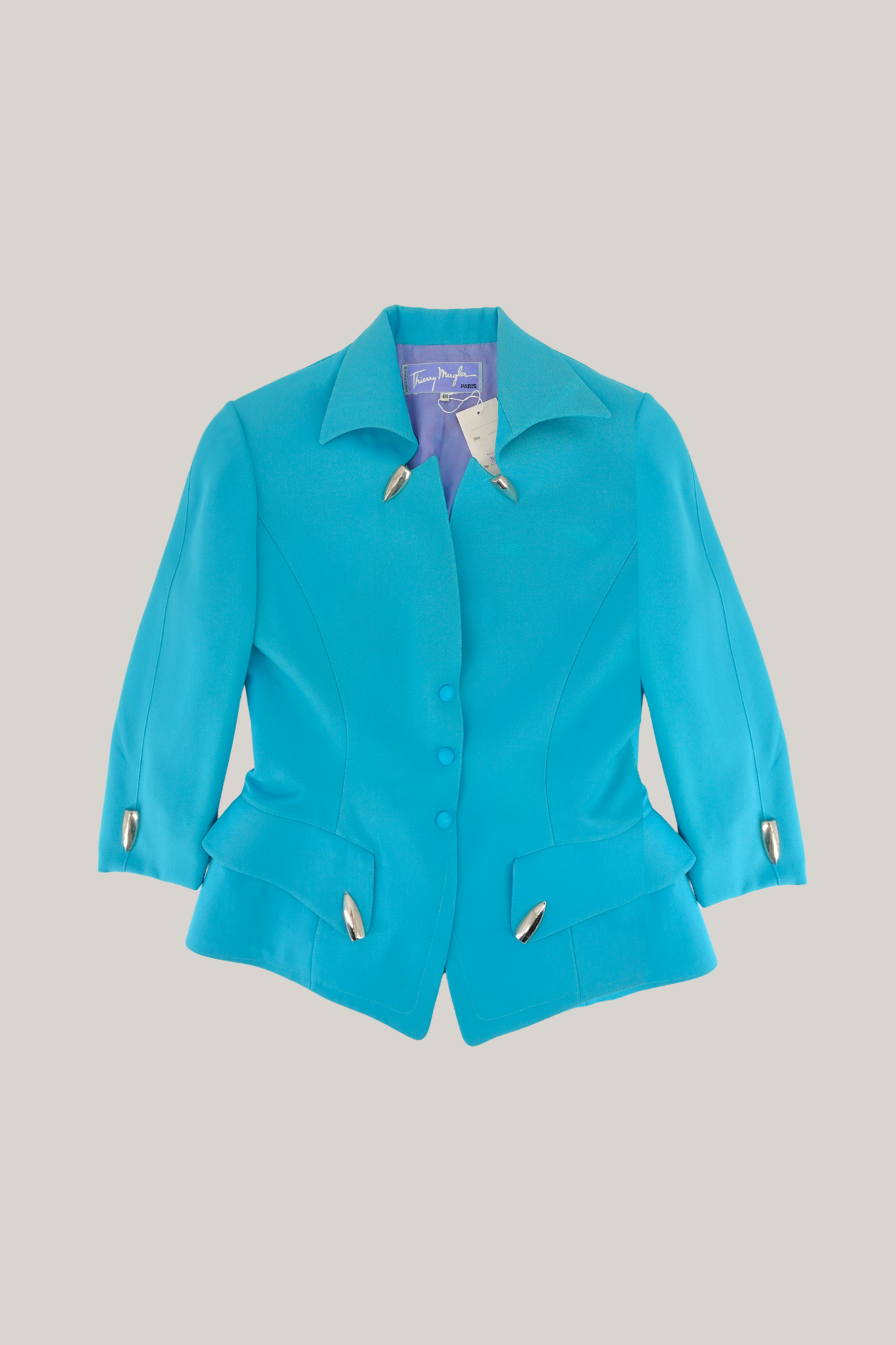Thierry Mugler Blue Jacket (40)