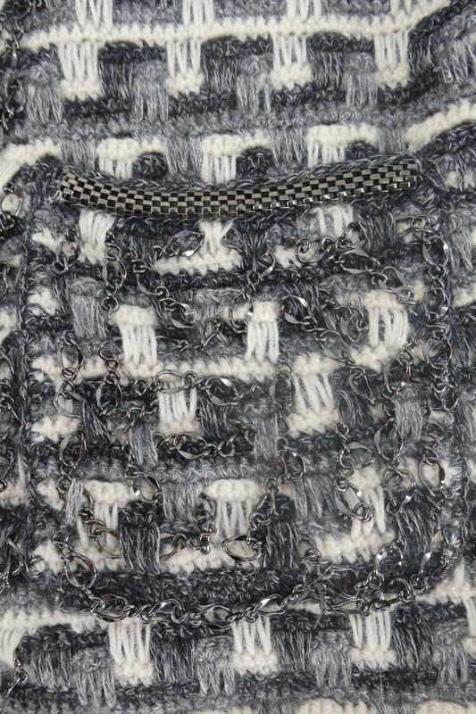 Oscar de la Renta Monochrome Jacket (S)