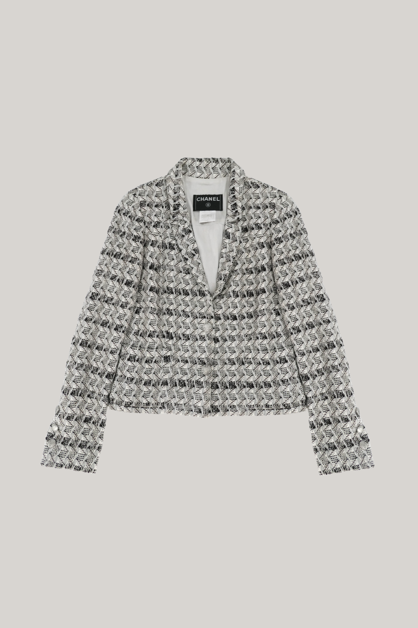 2005 Spring Chanel Tweed Blazer (FR 34)