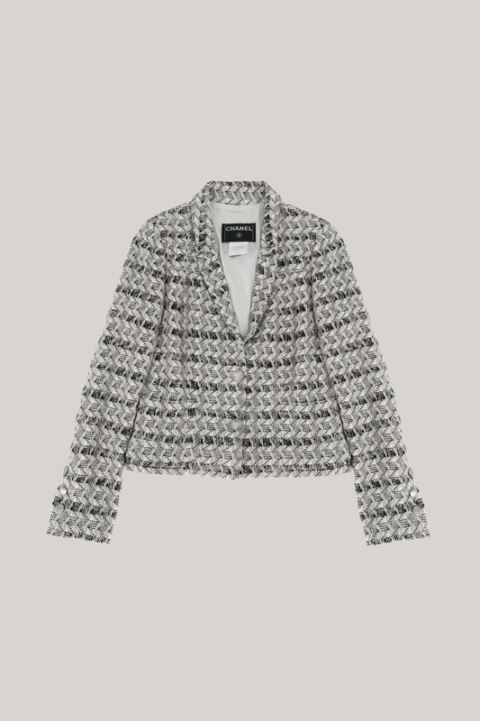 2005 Spring Chanel Tweed Blazer (FR 34)