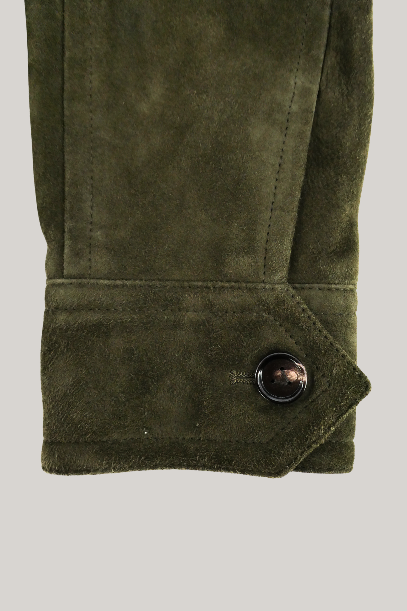 Bottega Veneta Intrecciato Suede Jacket (36)