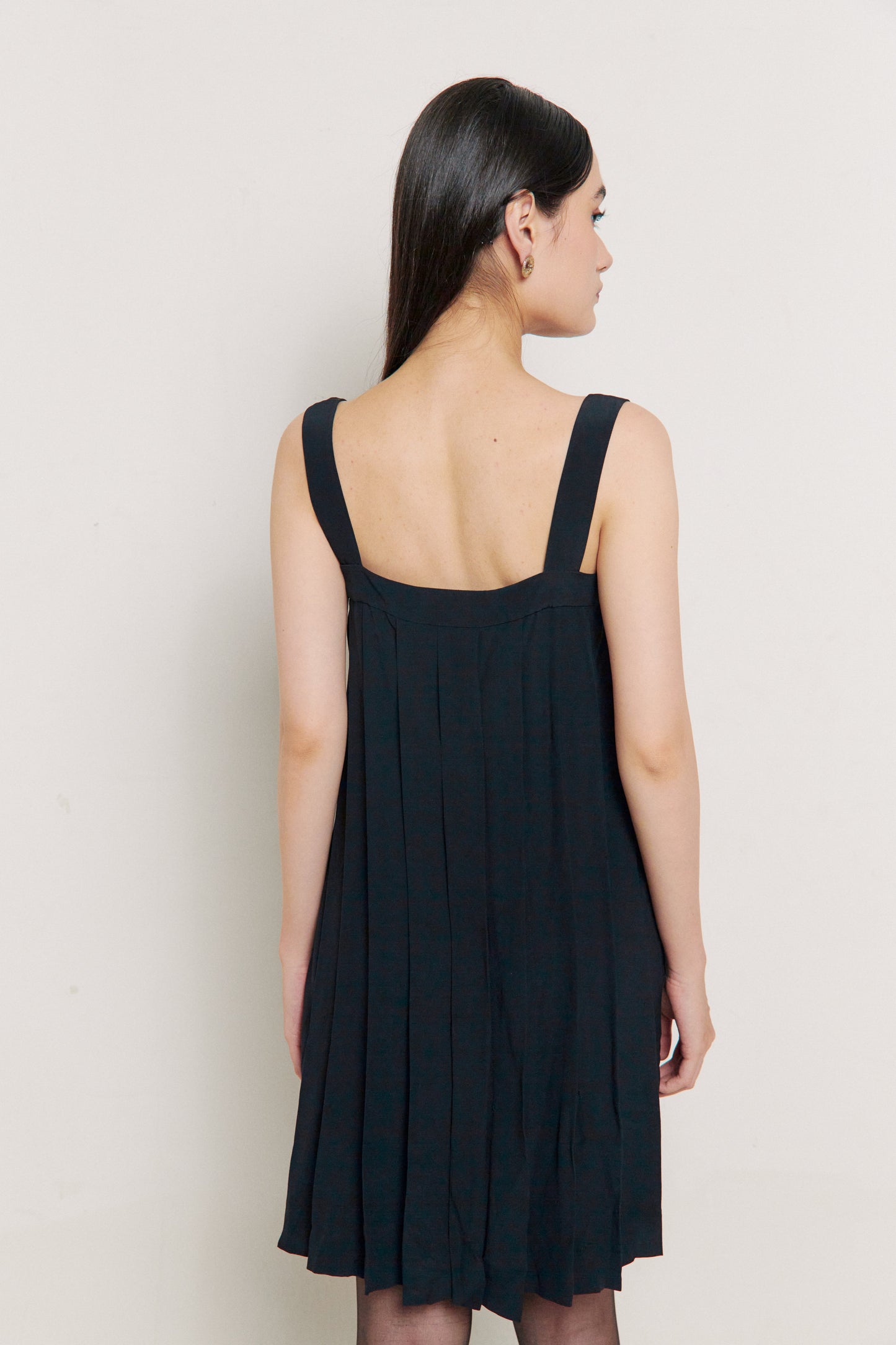 Vintage Chanel Bow Mini Silk Dress