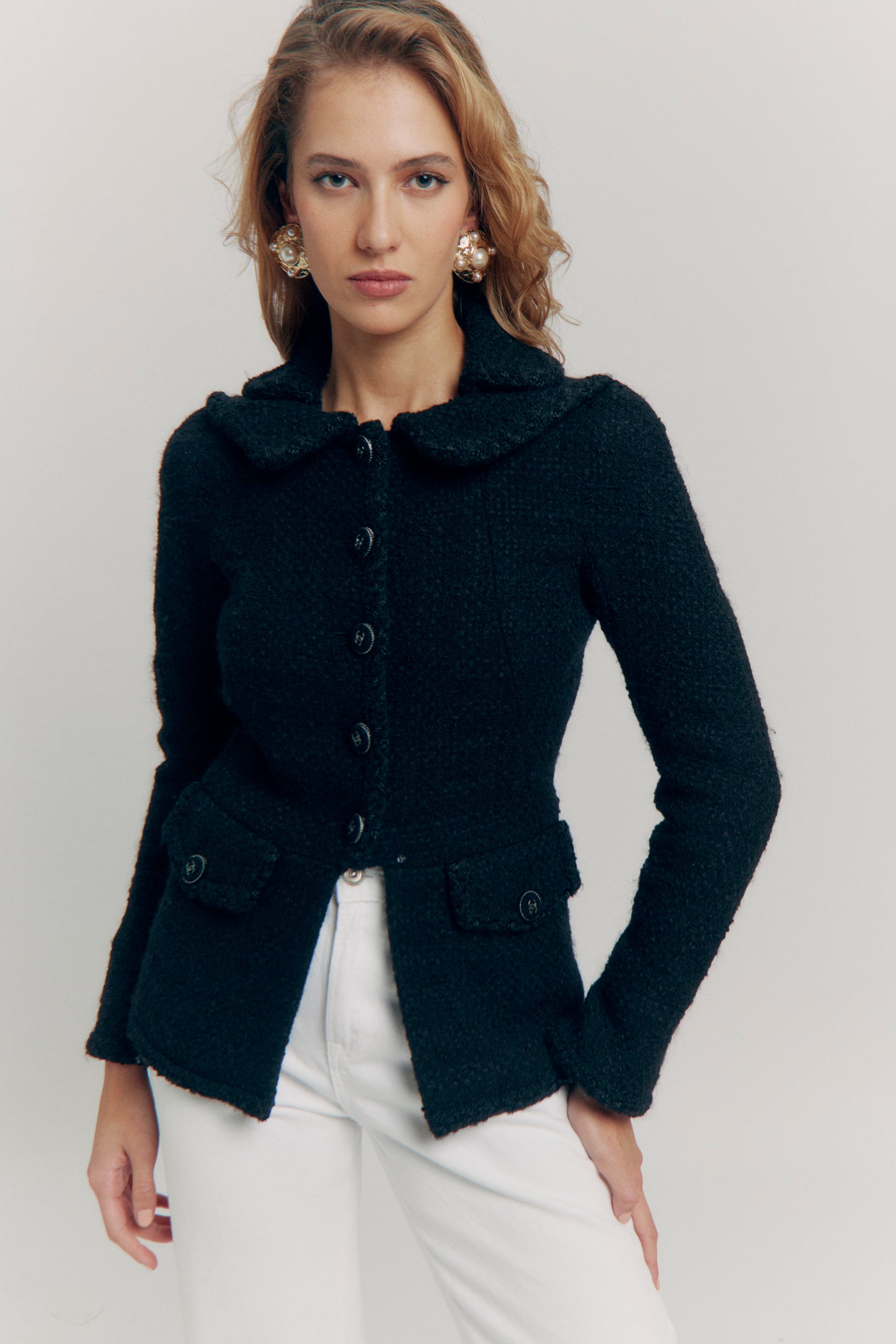 2013 Chanel Tweed Evening Jacket