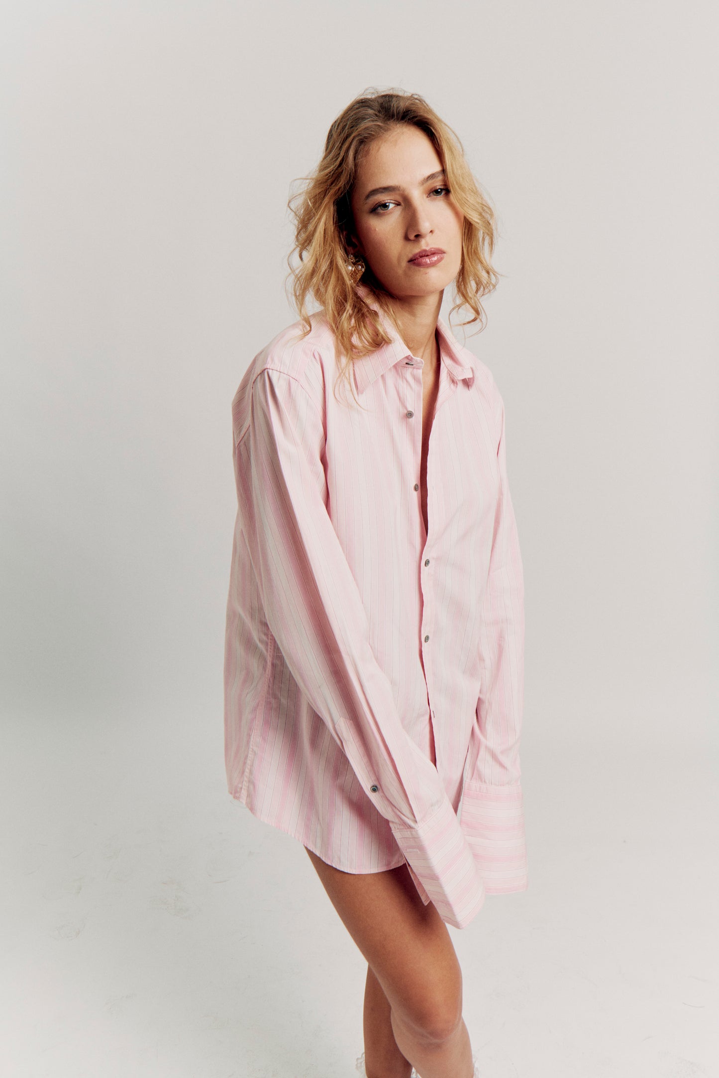 Gucci Pink Long Sleeves Shirt