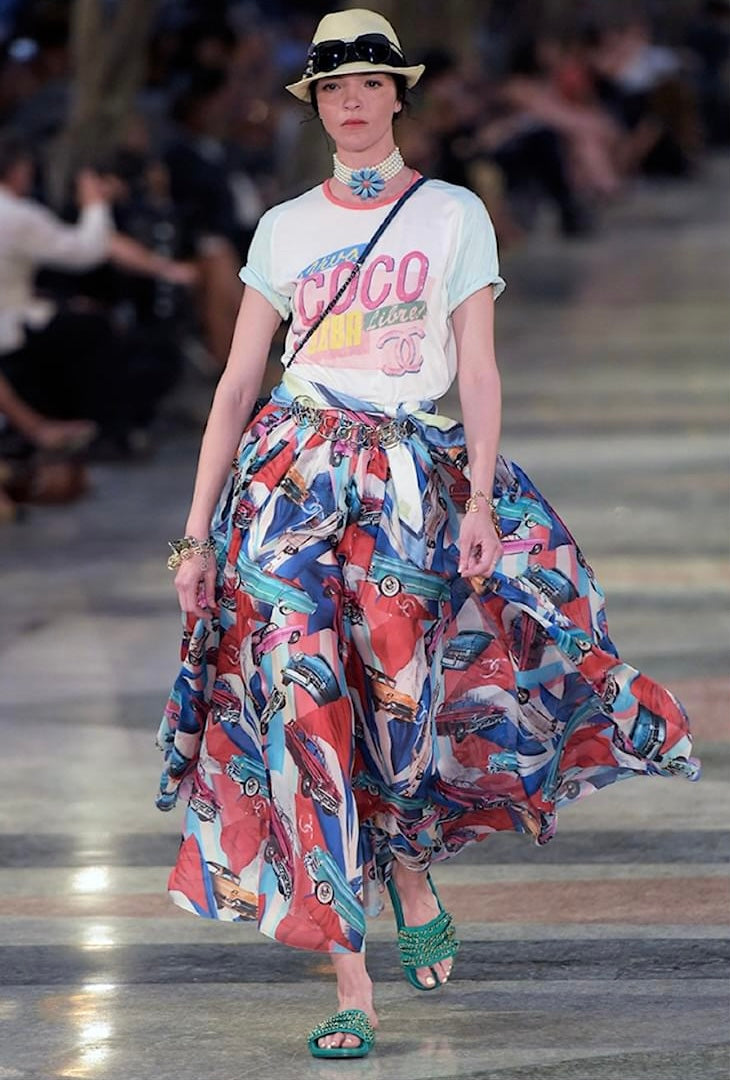 2017 Chanel Cruise Graphic Tee