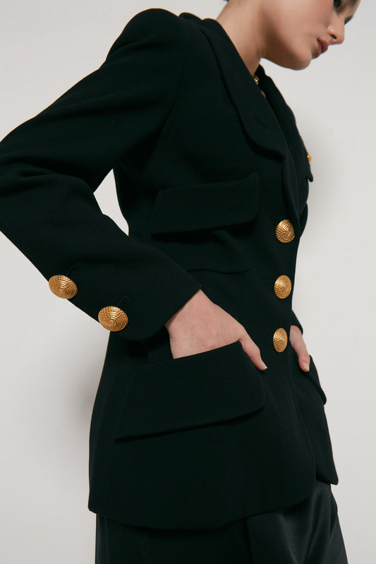 Vintage Chanel Wool Blazer