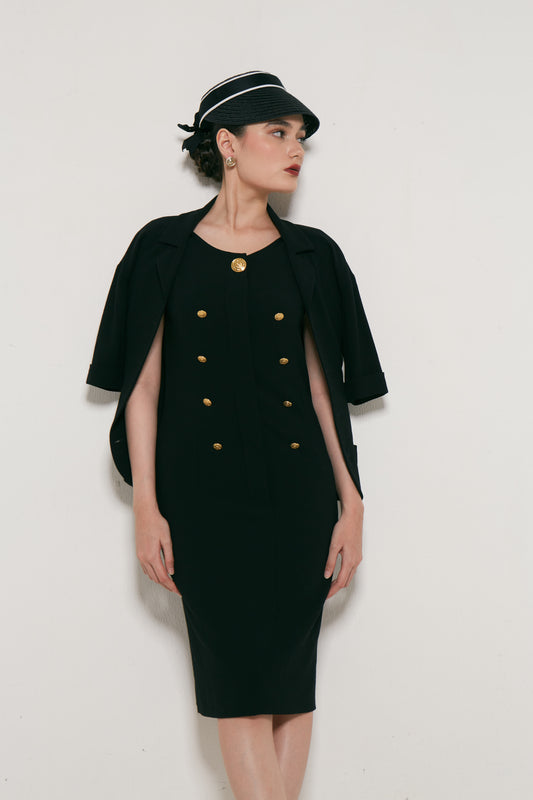 Vintage Chanel Midi Dress