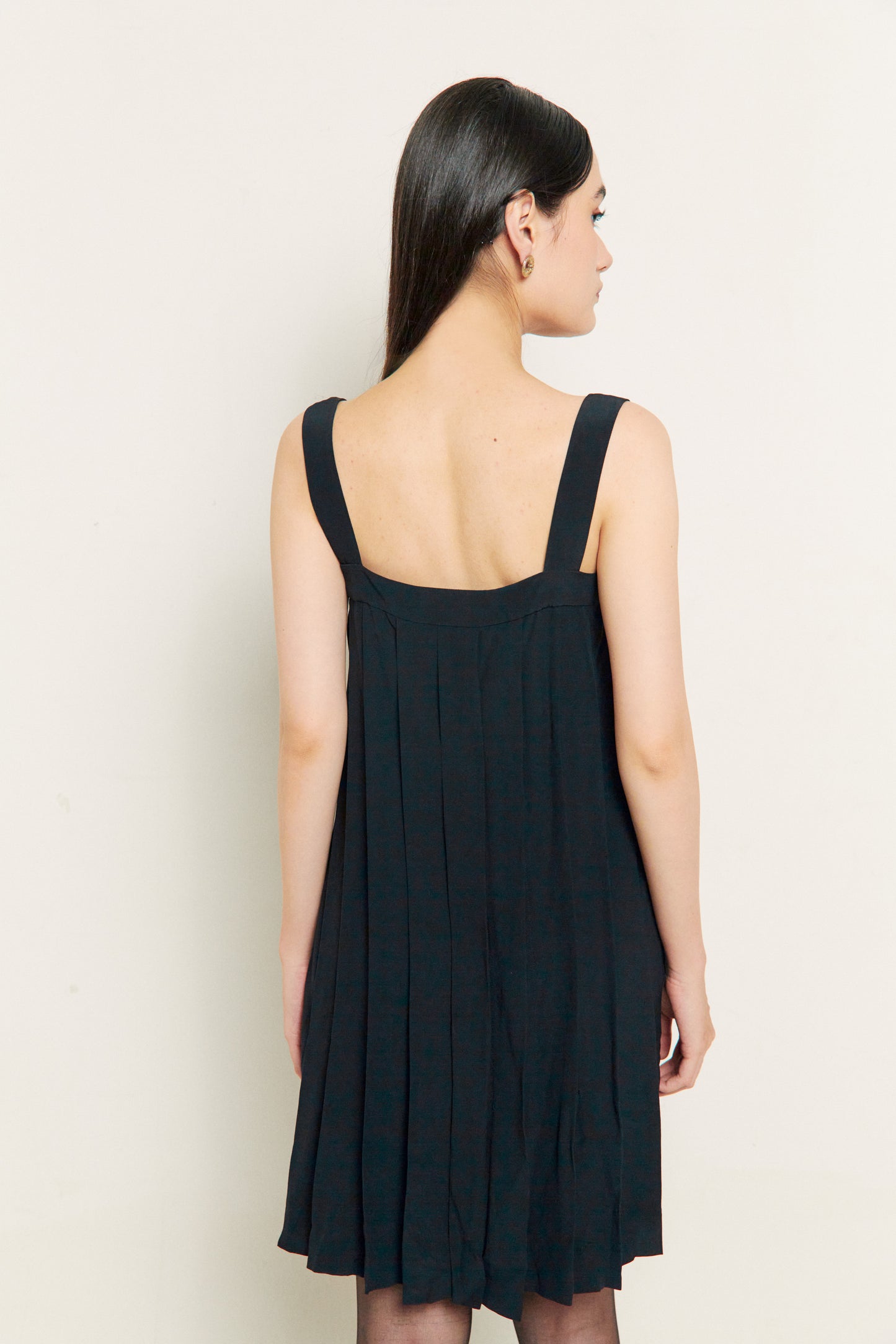 Vintage Chanel Bow Mini Silk Dress
