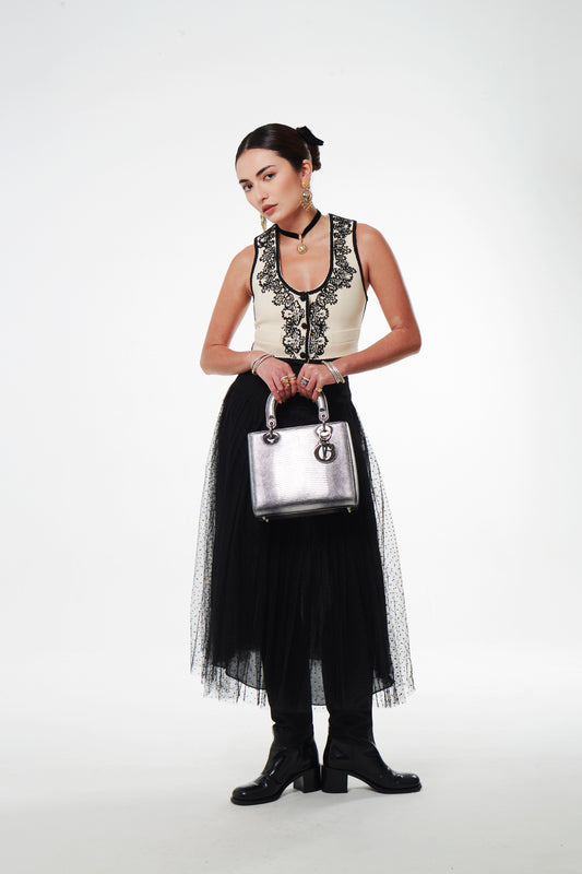 Christian Dior Wool Embroidered Vest