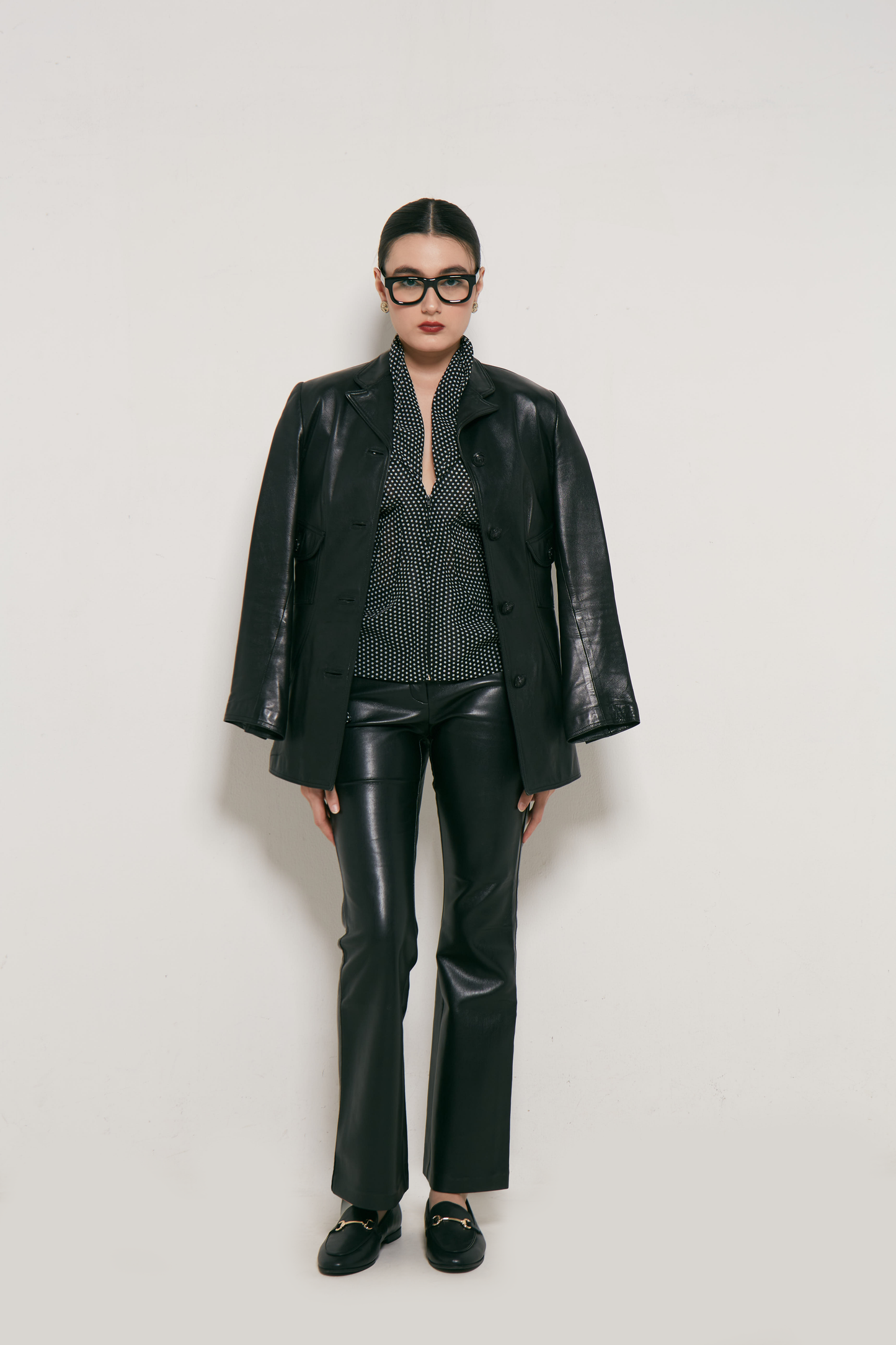 90s Gianni Versace Leather Jacket