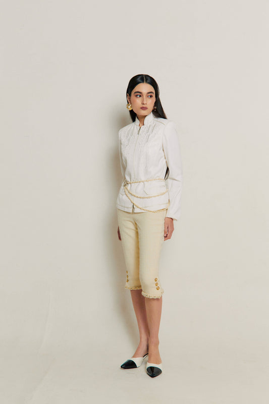 2017 Chanel Tweed Capri Pants