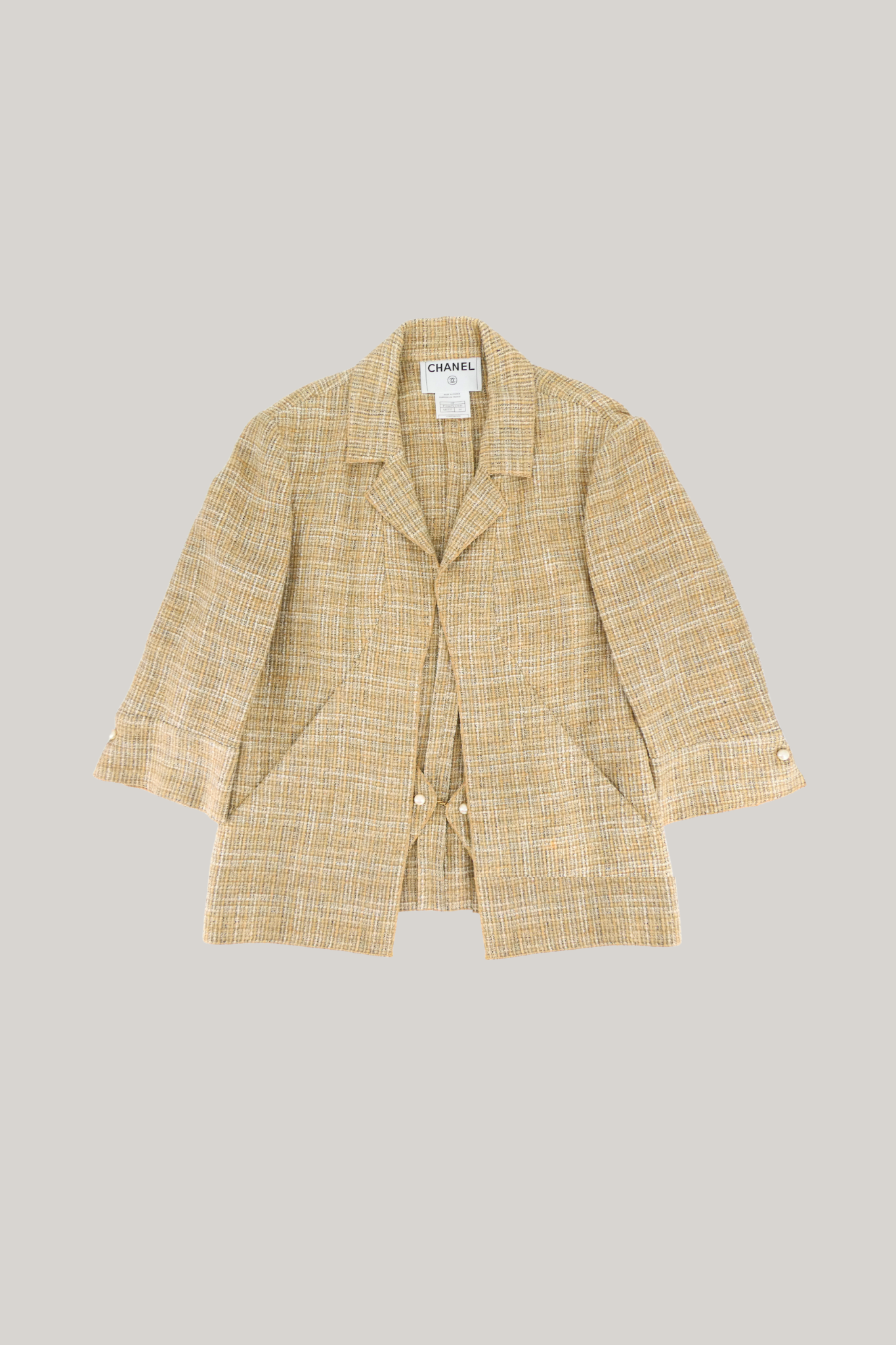 2003 Spring Chanel Neutral Tweed Jacket