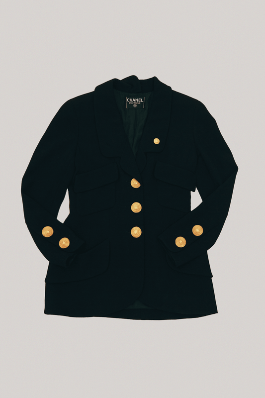 Vintage Chanel Wool Blazer