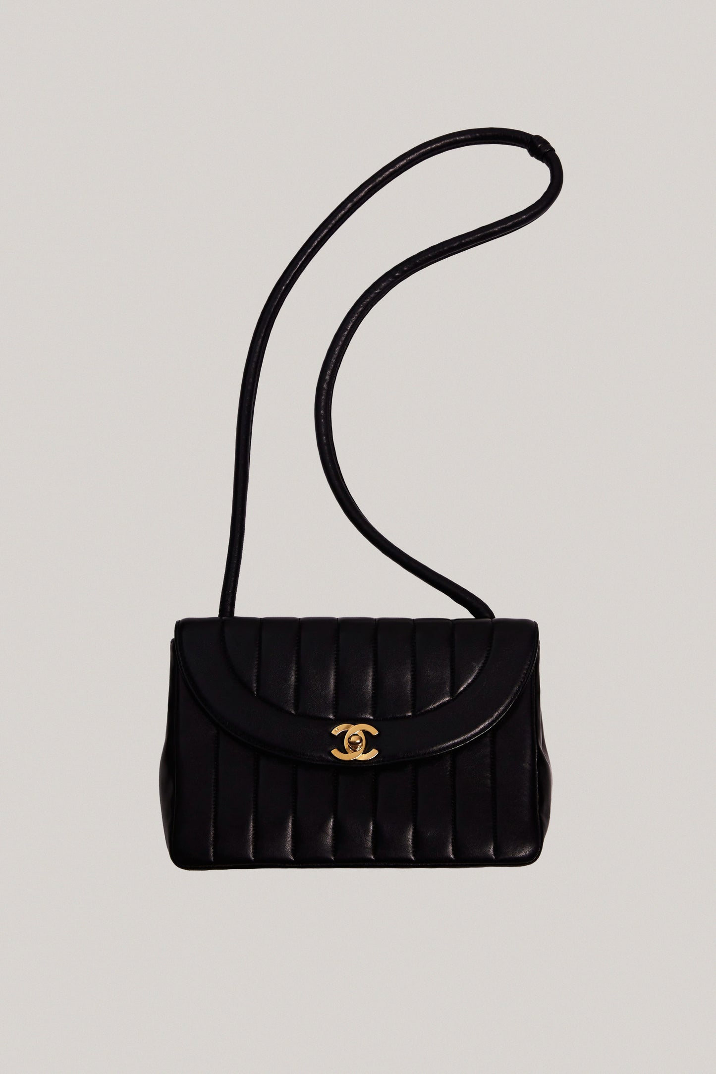 Chanel Vintage Matelasse Mademoiselle Shoulder Bag