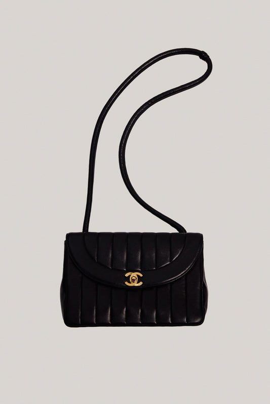 Chanel Vintage Matelasse Mademoiselle Shoulder Bag