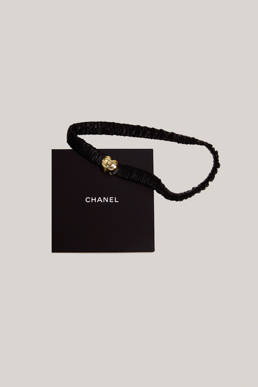 Chanel 2002 Belt Heart Turnlock Buckle