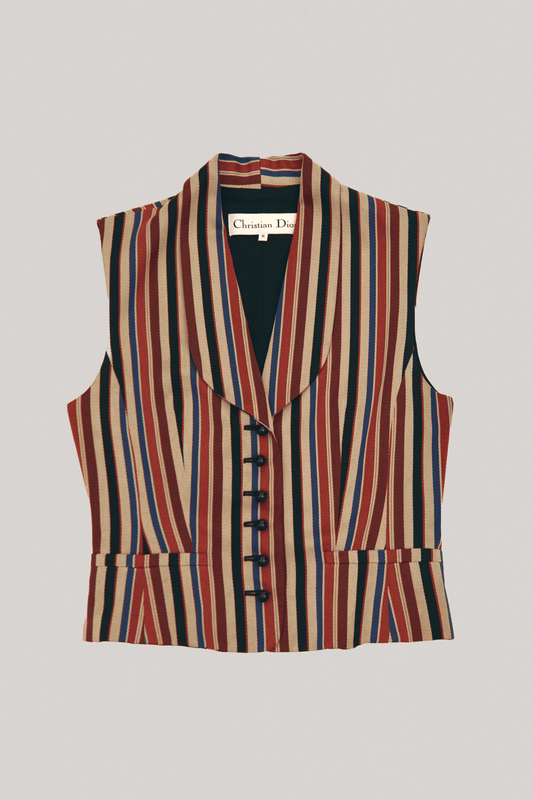 80s Christian Dior Retro Vest